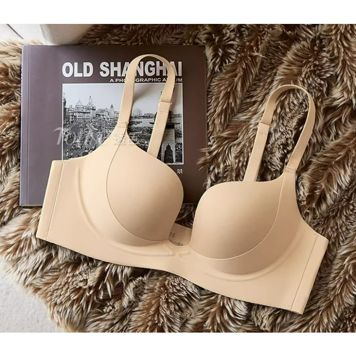 T Shirt Bra Seamless - 작은 가슴을 위한 푸쉬업 브라 세트,
