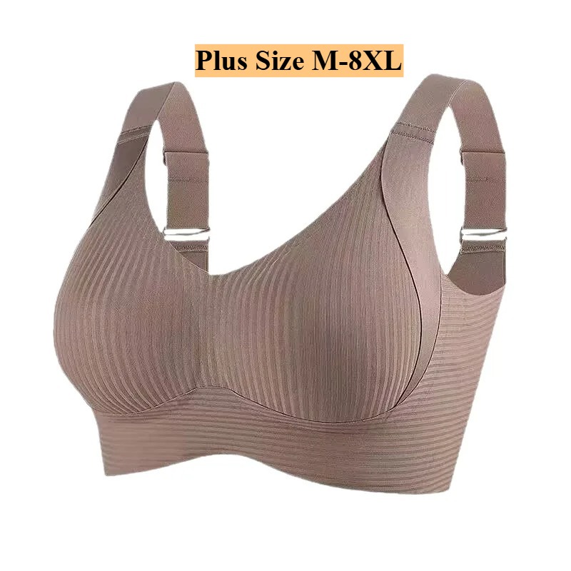 Full Coverage Bra - M-8XL 플러스 사이즈 여성용 풀 커버리지
